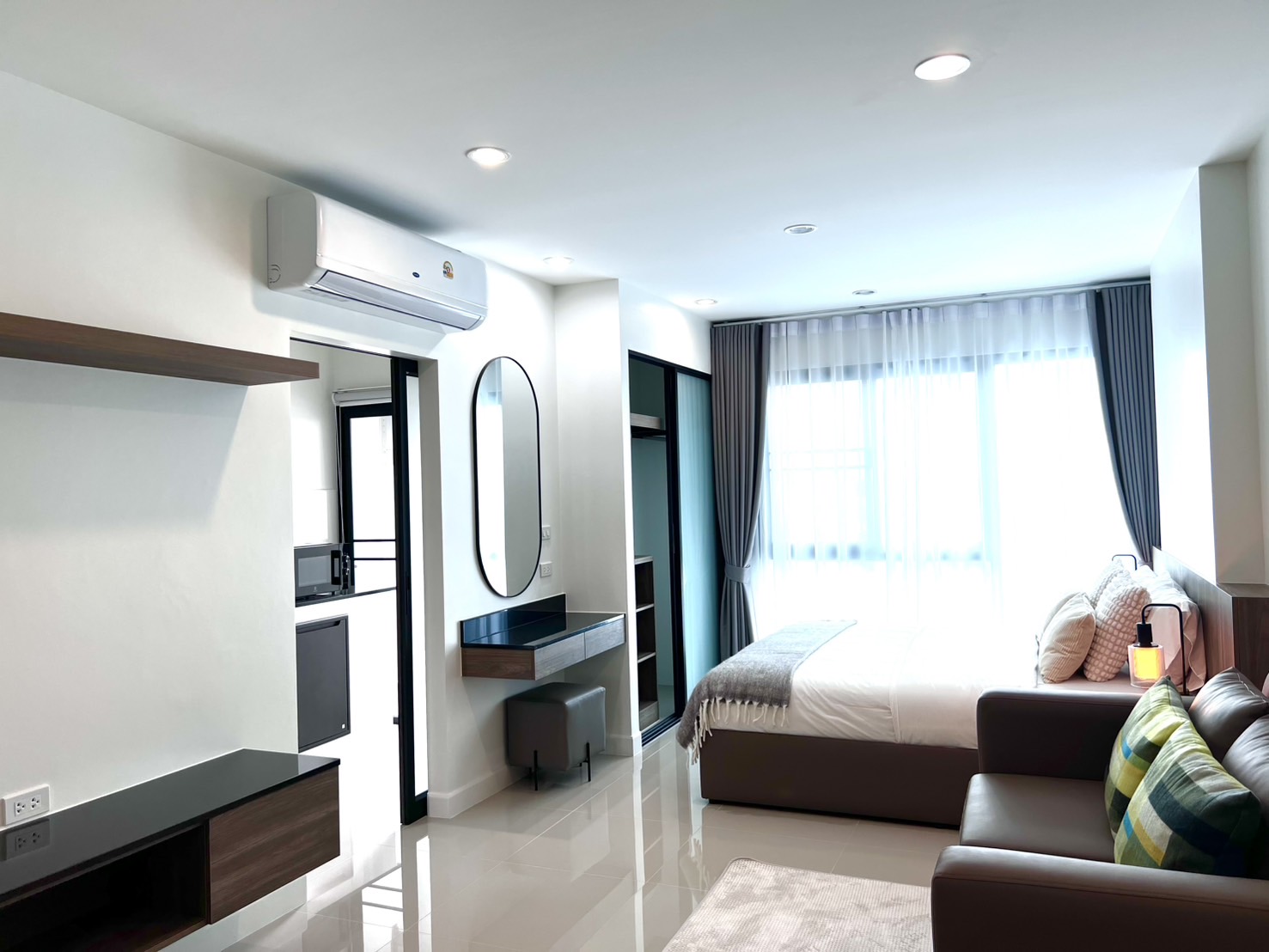 Furnished NARA Residence bedroom