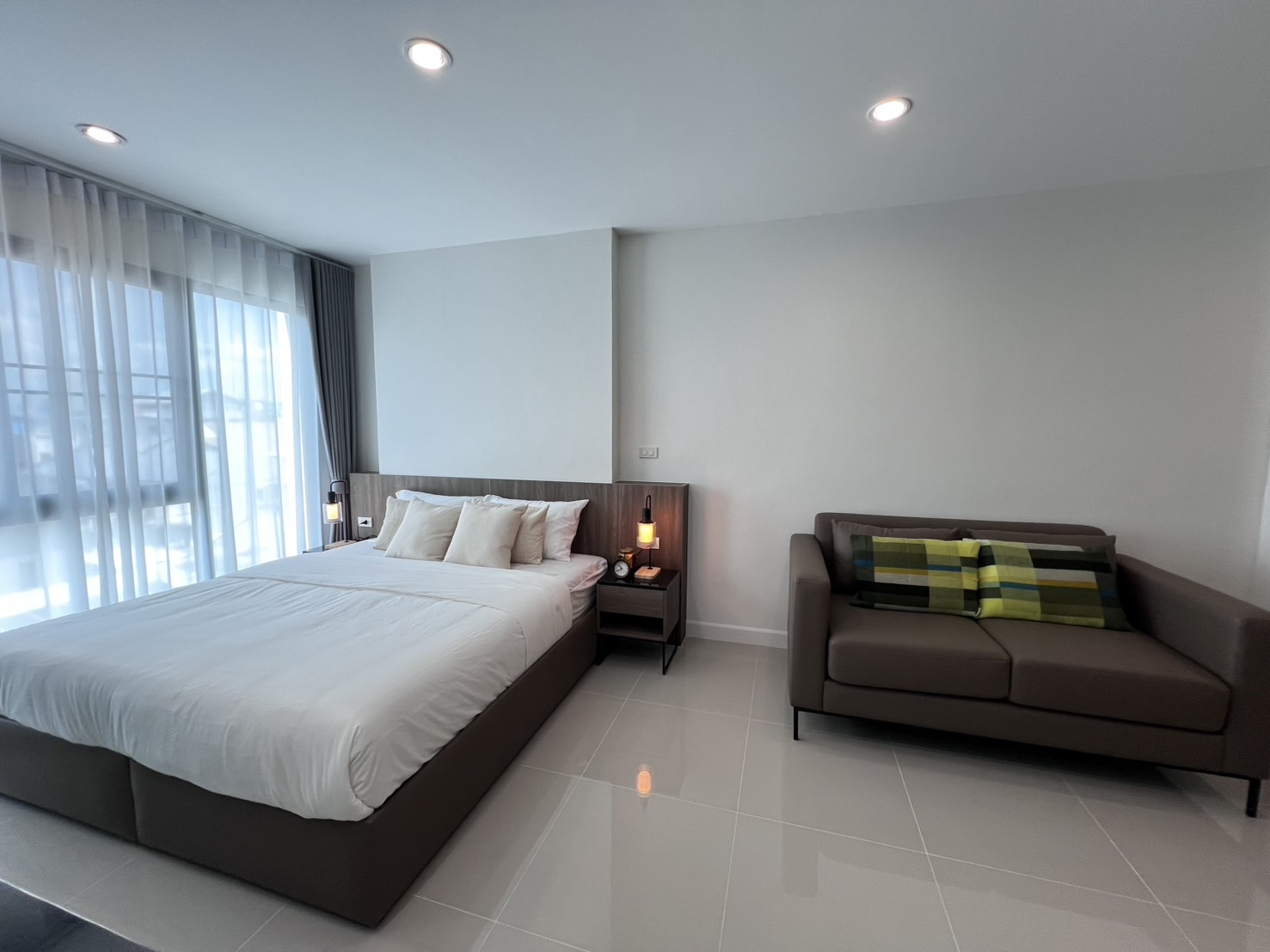 Bedroom with natural light
